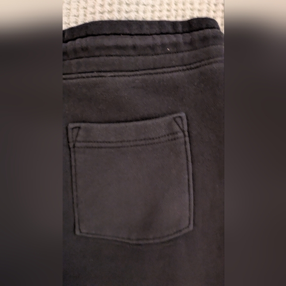 Hollister Black Jogger Sweatpants with Reflective Trim - Picture 4 of 5